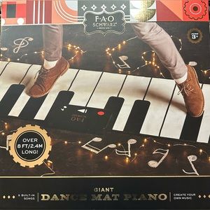 FAO SCHWARZ GIANT MAT PIANO Create Your Own Music 8FT/2.4M long!